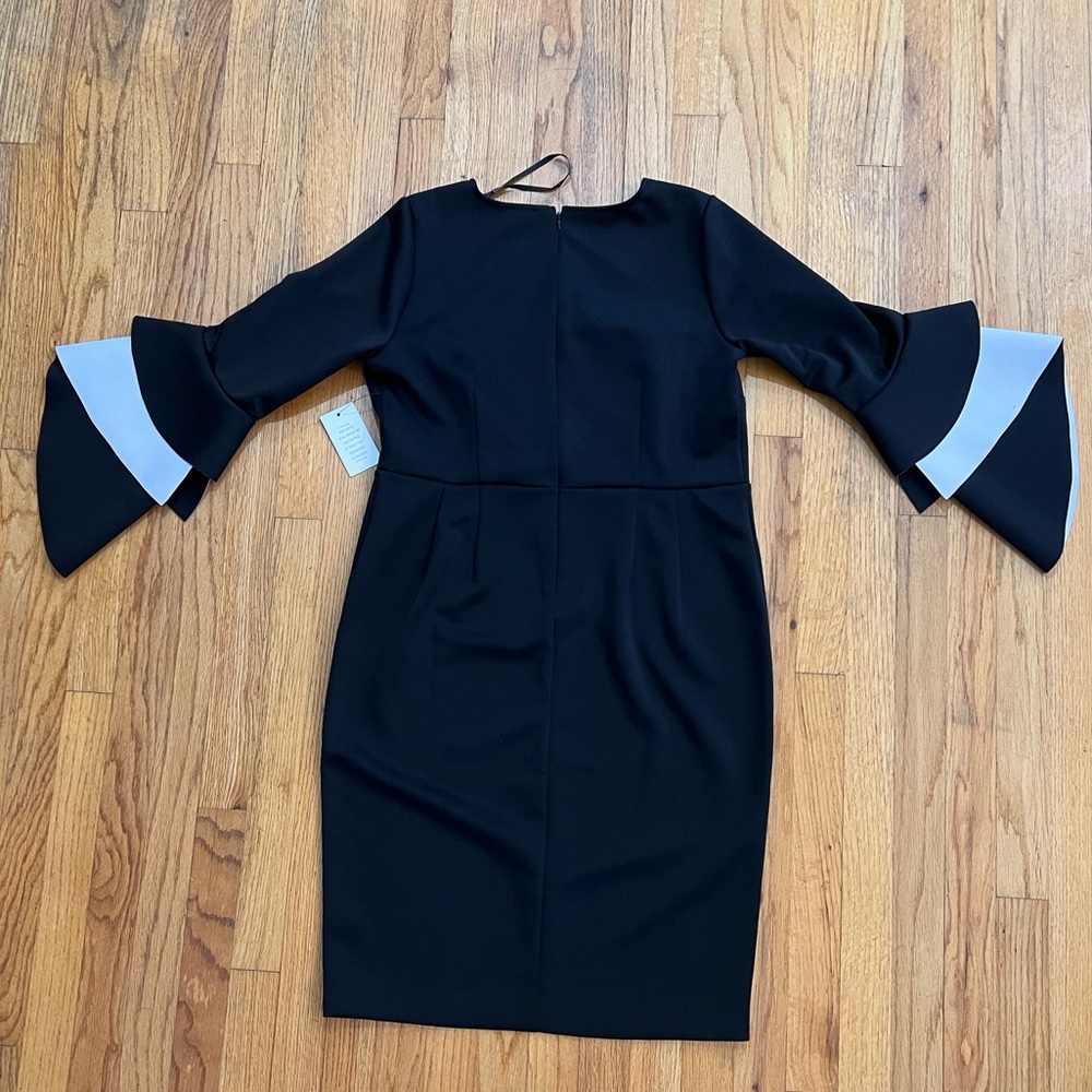 NWT Eloquii Flare Sleeve Scuba Dress NWT Size 14 - Picture 4 of 5